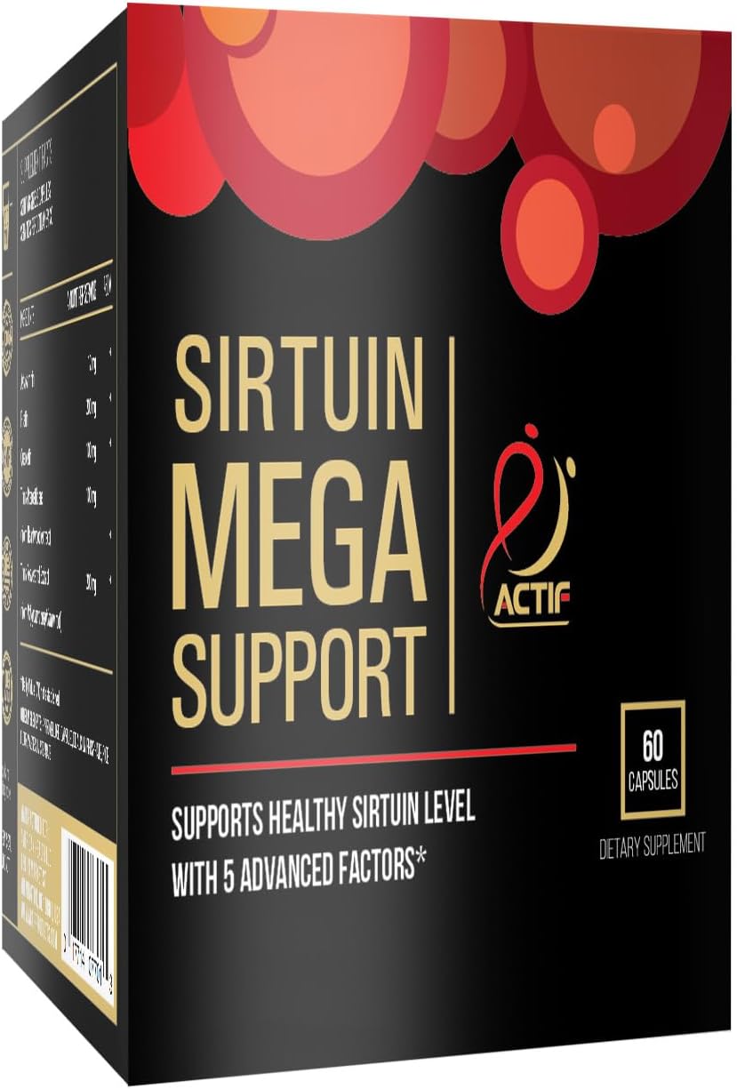 Actif Sirtuin Mega Support with 5 Advanced Factors - görsel 5