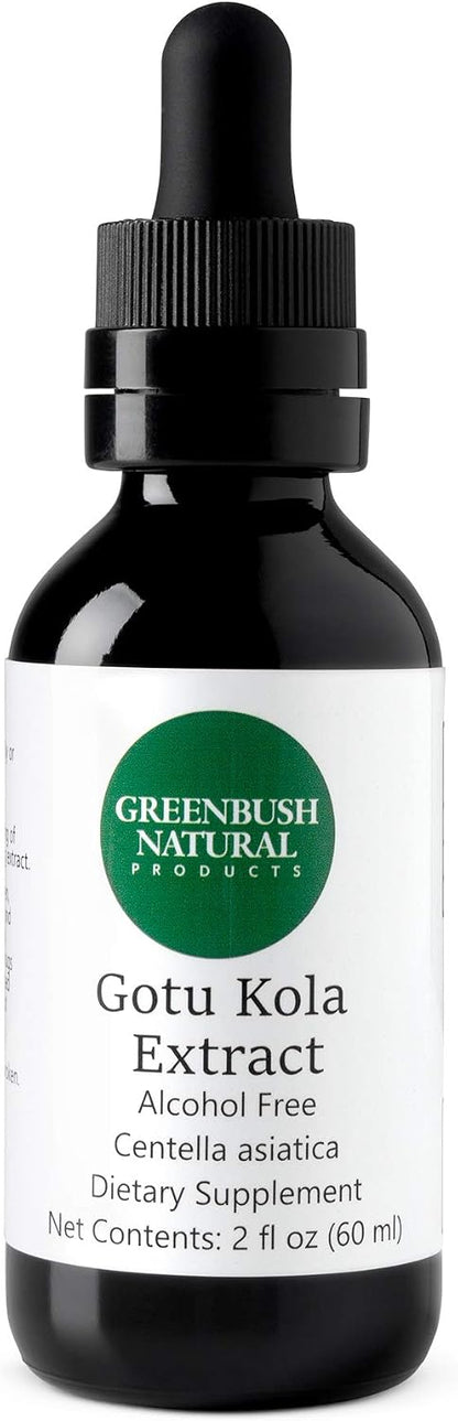 Greenbush Gotu Kola | Centella asiatica | Liquid Extract 60 ml
