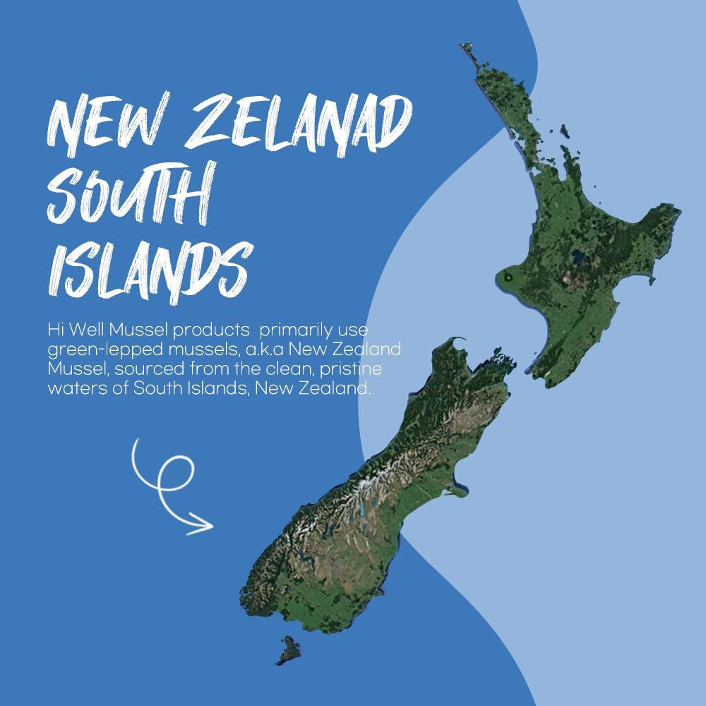 Hi Well Premium New Zealand Green-Lipped Mussel Oil - 200 Soft gel capsule Capsules - görsel 3