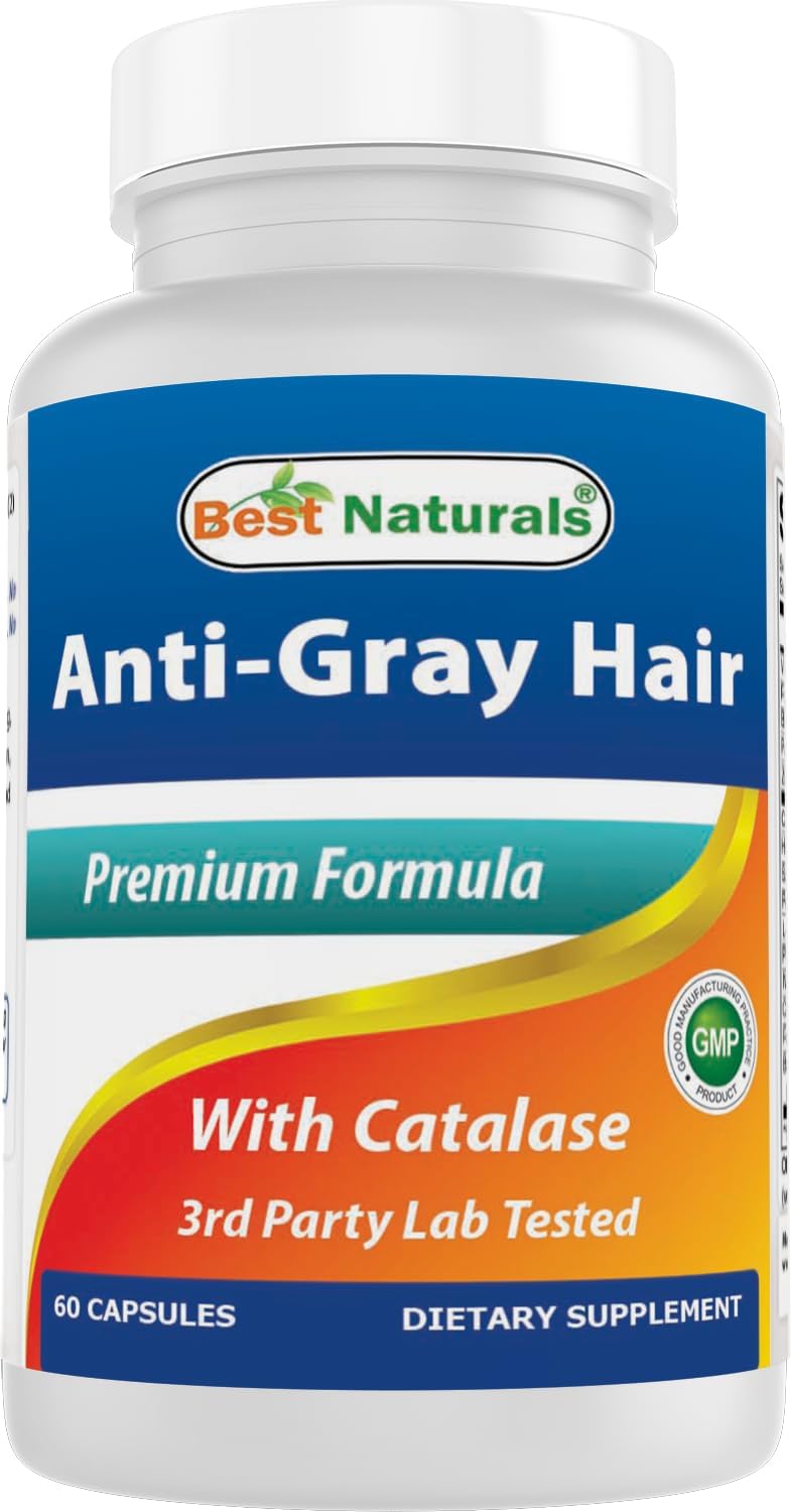 Best Naturals Anti Grey Hair Formula, 60 Capsules - görsel 1