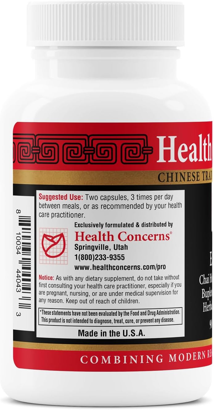 Health Concerns Ease 2 – Liver & Digestive Support – Chinese Herbal Formula – 90 Capsules - görsel 3