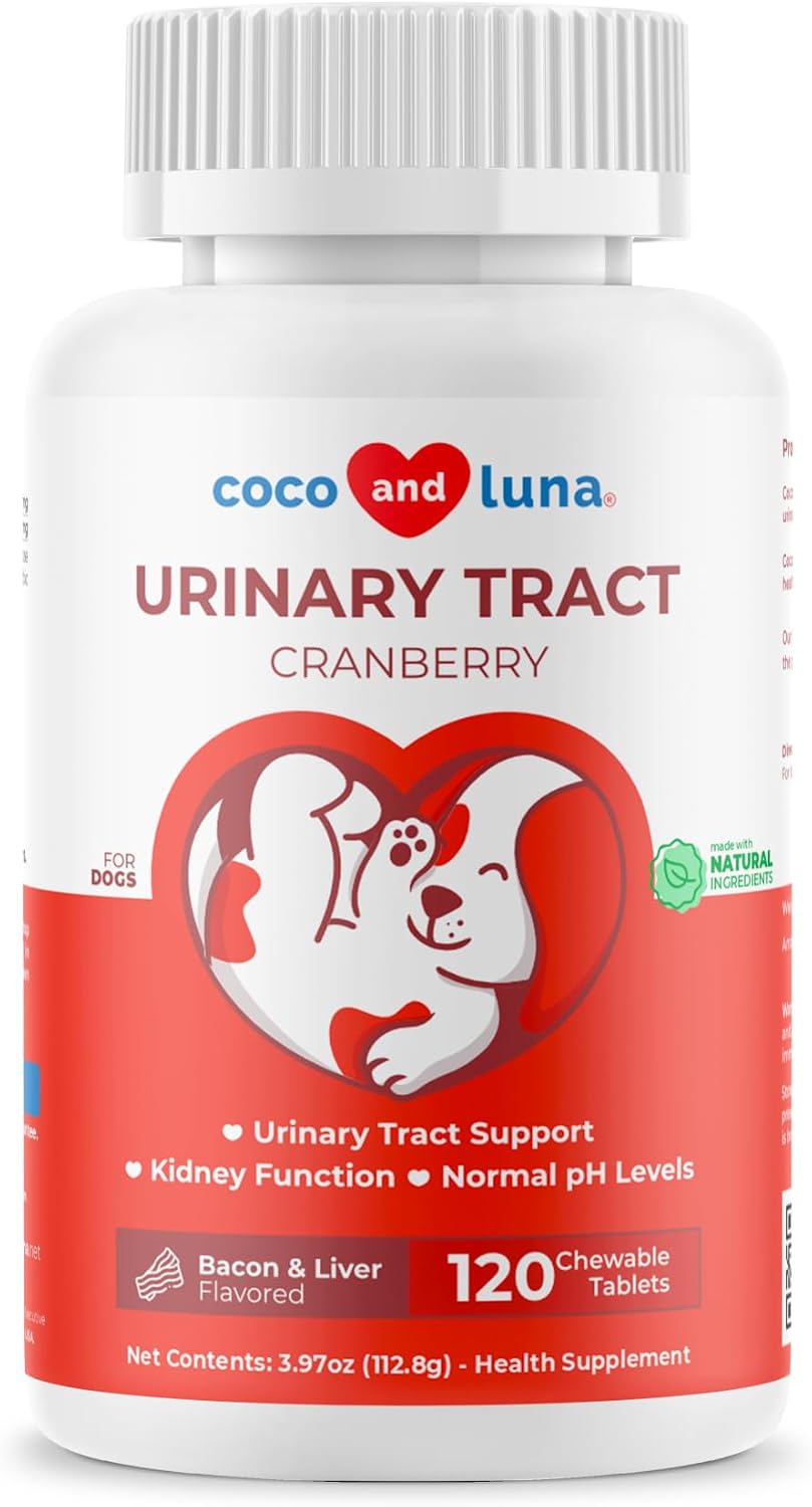 Cranberry for Dogs 120 Tablets – Urinary Tract & Bladder Support - görsel 1