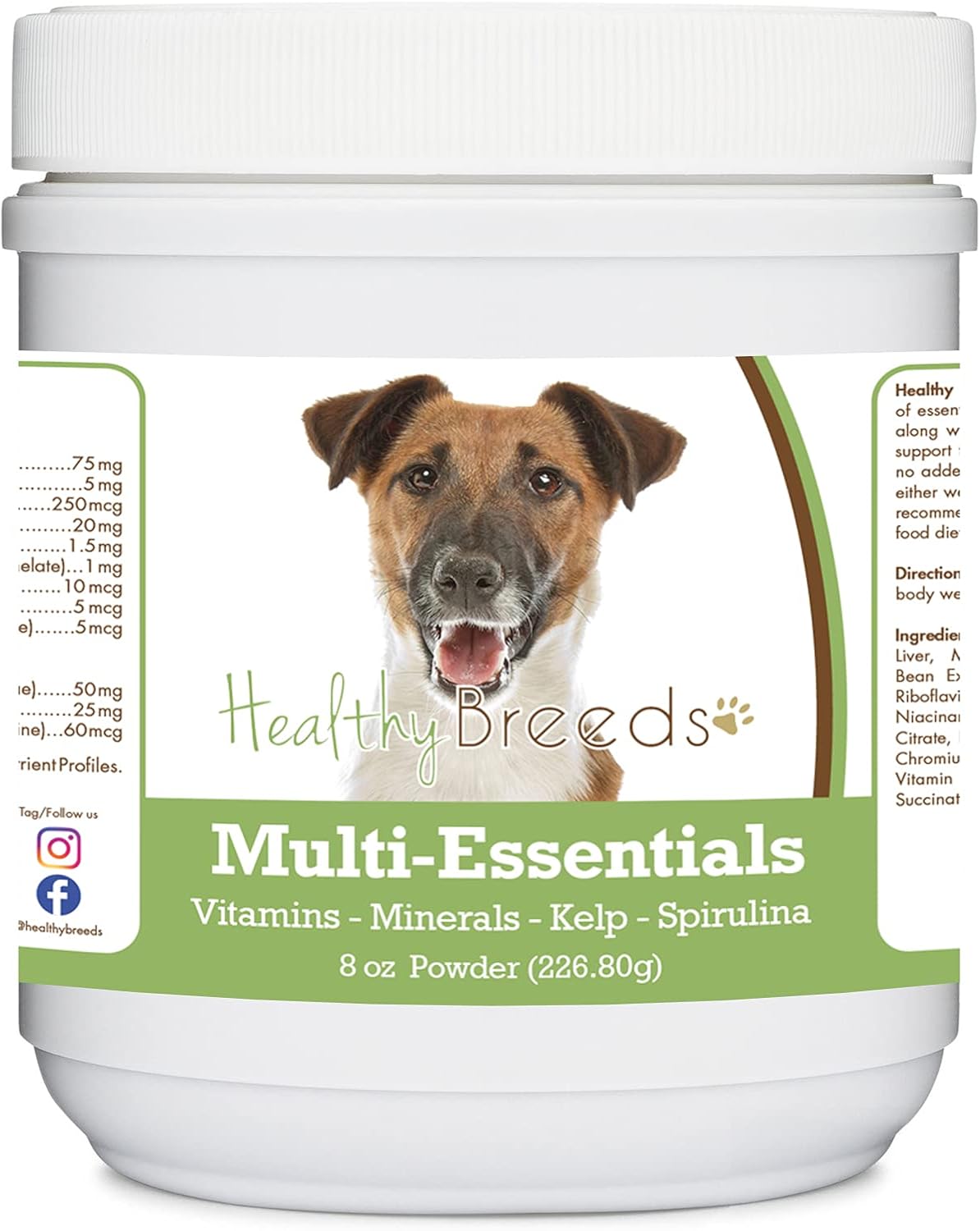 Healthy Breeds Smooth Fox Terrier Multi-Essentials Powder for Dogs - 227 g - görsel 1