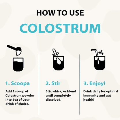 Nutragenis Colostrum Premium Powder - Grass-Fed Bovine Colostrum for Digestive Health, Immune Function and Recovery