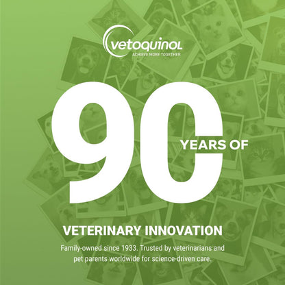 Vetoquinol Triglyceride Omega - Fish Oil for Dogs & Cats - Supports Healthy Skin, Coat & Normal Immune Response - Supplement with Vitamin Blend for Heart, Eye, Bone & Muscle Support - 60 Capsules