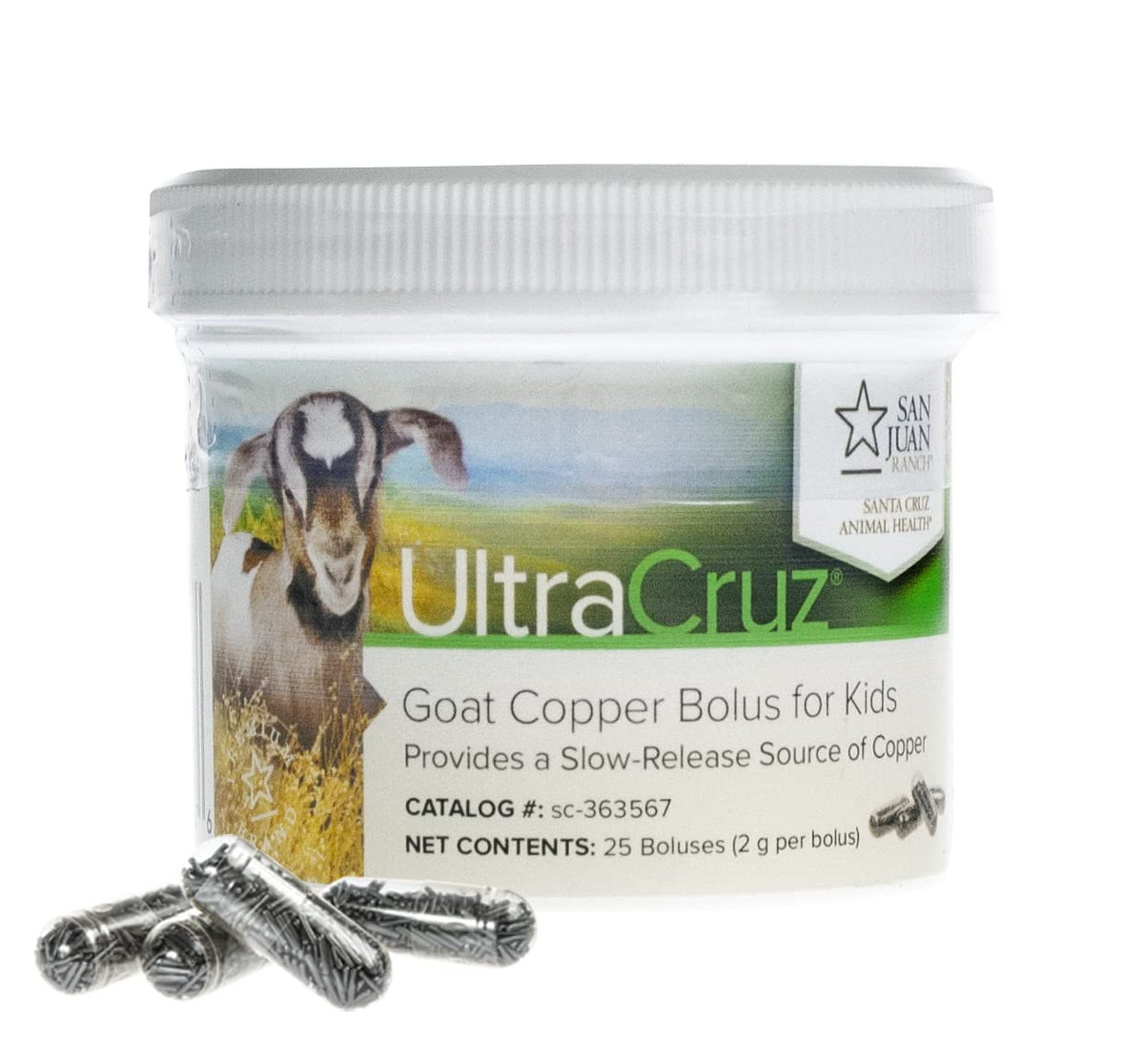 UltraCruz Goat Copper Bolus Supplement for Kids, 25 Count - görsel 1