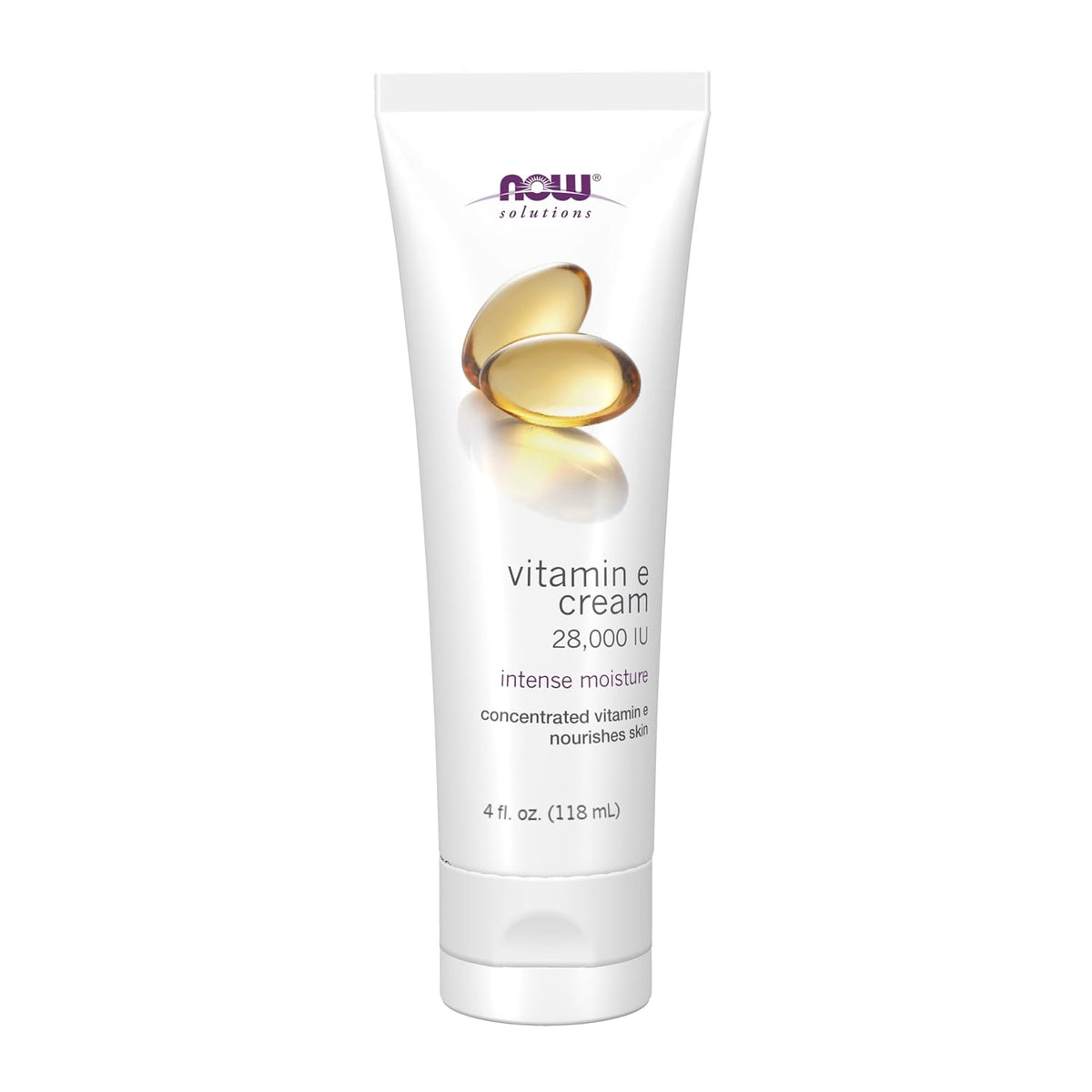 NOW Foods Solutions Vitamin E Cream, 28,000 IU, 113 g - görsel 1