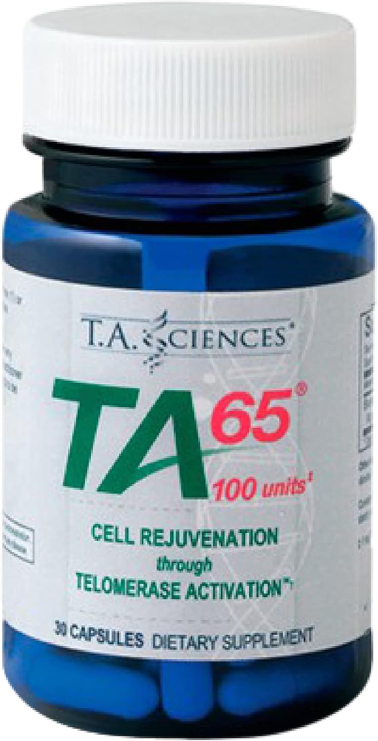 T.A. Sciences Telomerase Activation Supplement - 100 Units TA 65 MD, 30 Capsules - görsel 2