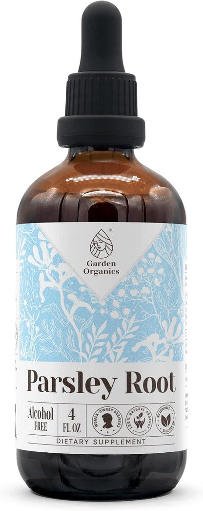 Garden Organics Parsley Root Alcohol-Free Tincture – Immune Support – 118 ml