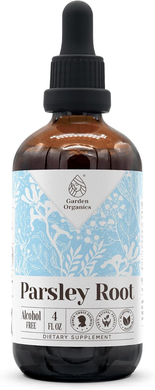Garden Organics Parsley Root Alcohol-Free Tincture – Immune Support – 118 ml