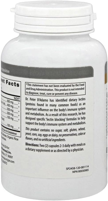 D'Adamo Personalised Nutrition Deflect B - B-Complex for Type B Individuals, 120 Capsules