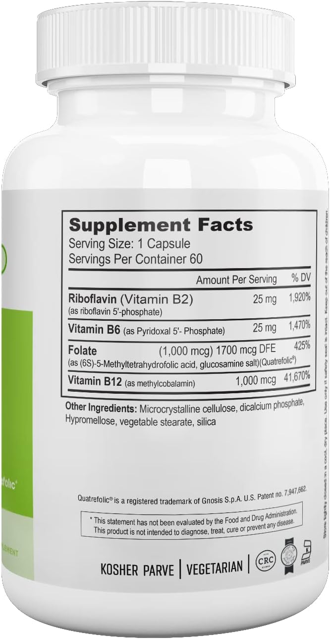 Nutri Supreme Folate with B6 and B12, 60 Wafers - görsel 2