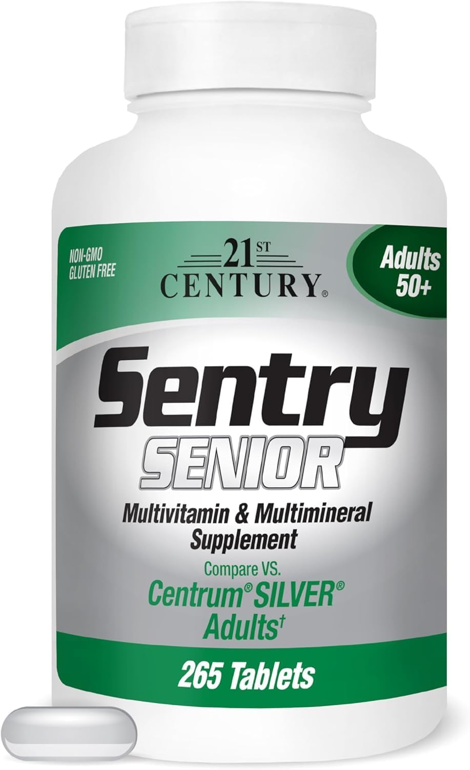 21st Century Sentry Senior Tablets - 265 tablets, Pack of 2 - görsel 1