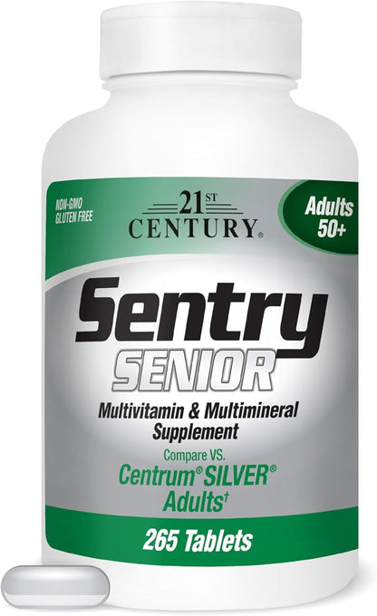 21st Century Sentry Senior Tablets - 265 tablets, Pack of 2