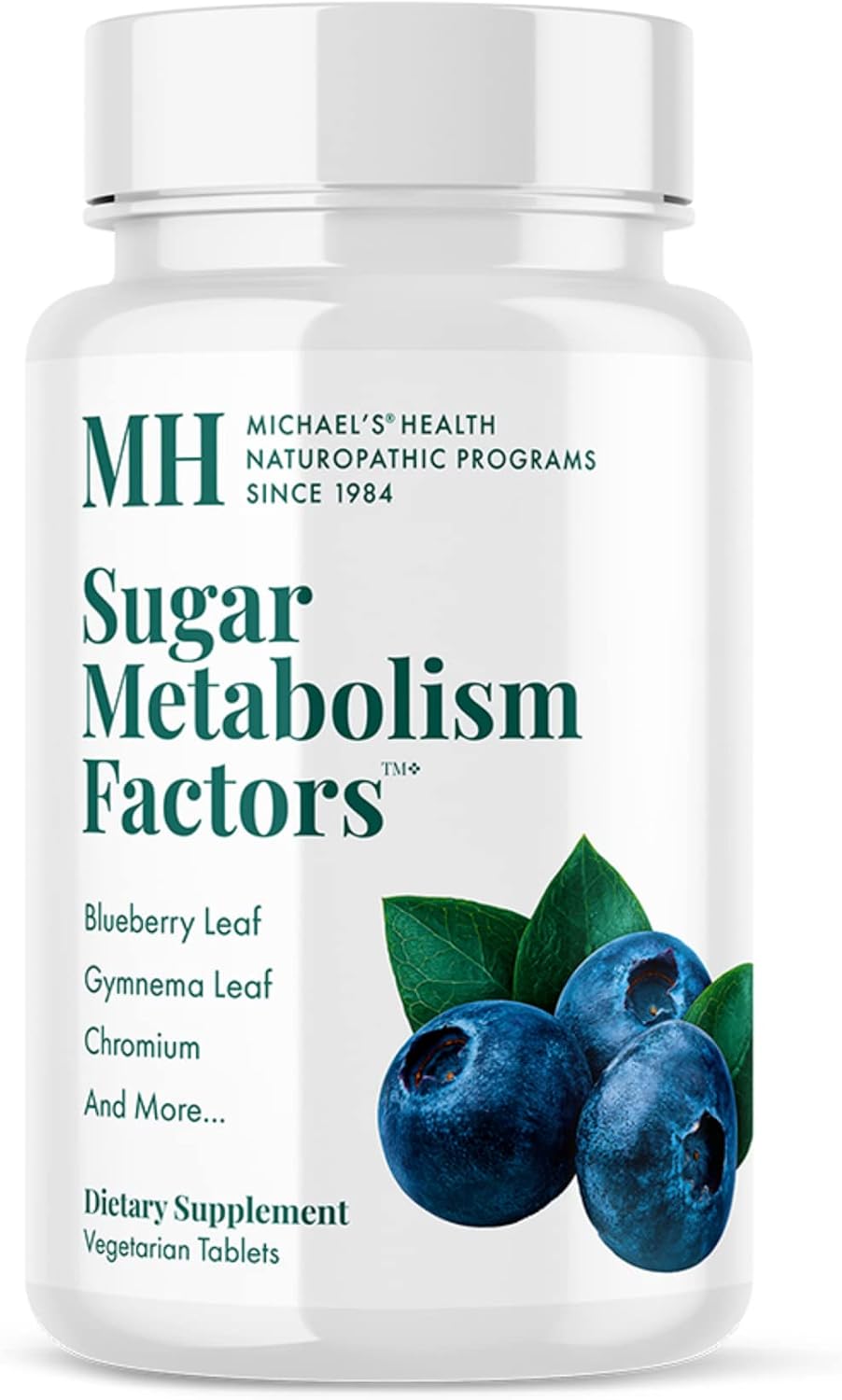 MICHAEL'S Health Naturopathic Programmes Sugar Metabolism Factors - 90 Vegetarian Tablets - görsel 1