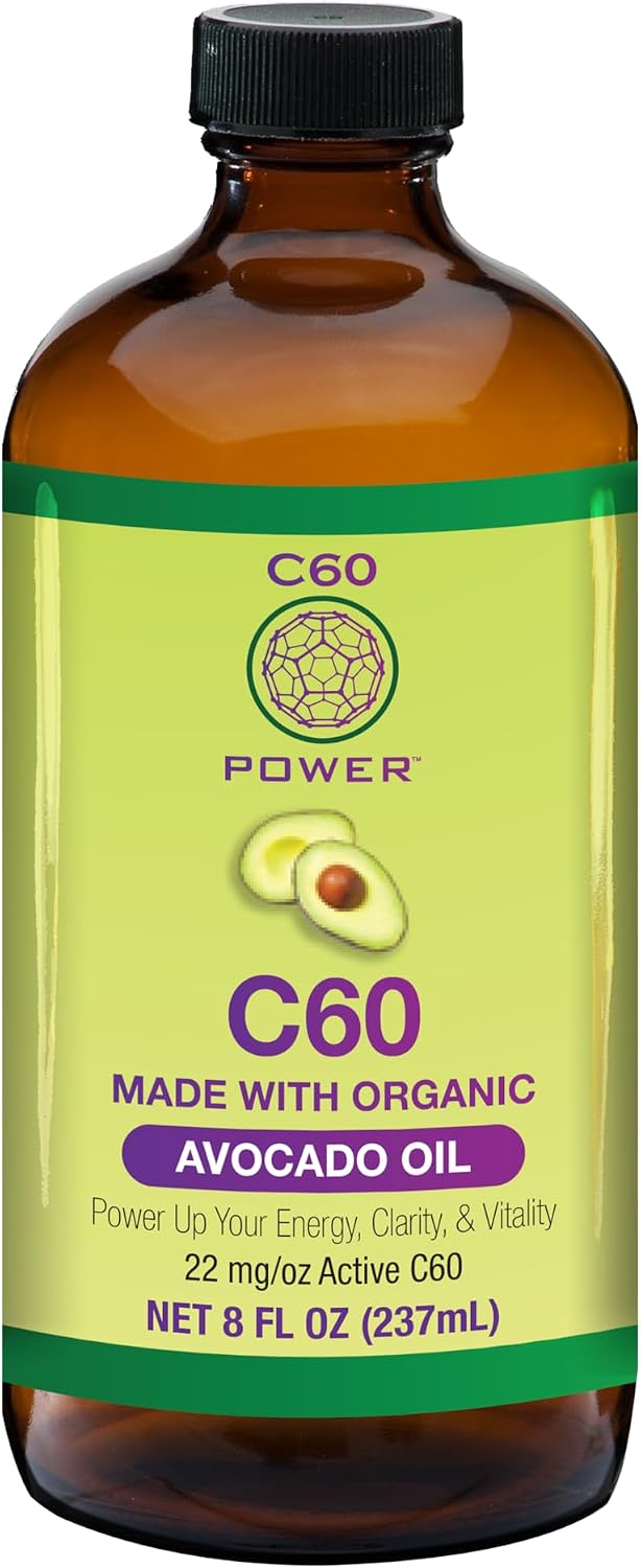 C60 Power - Organic Avocado Oil with 99.99% Pure C60 - görsel 1