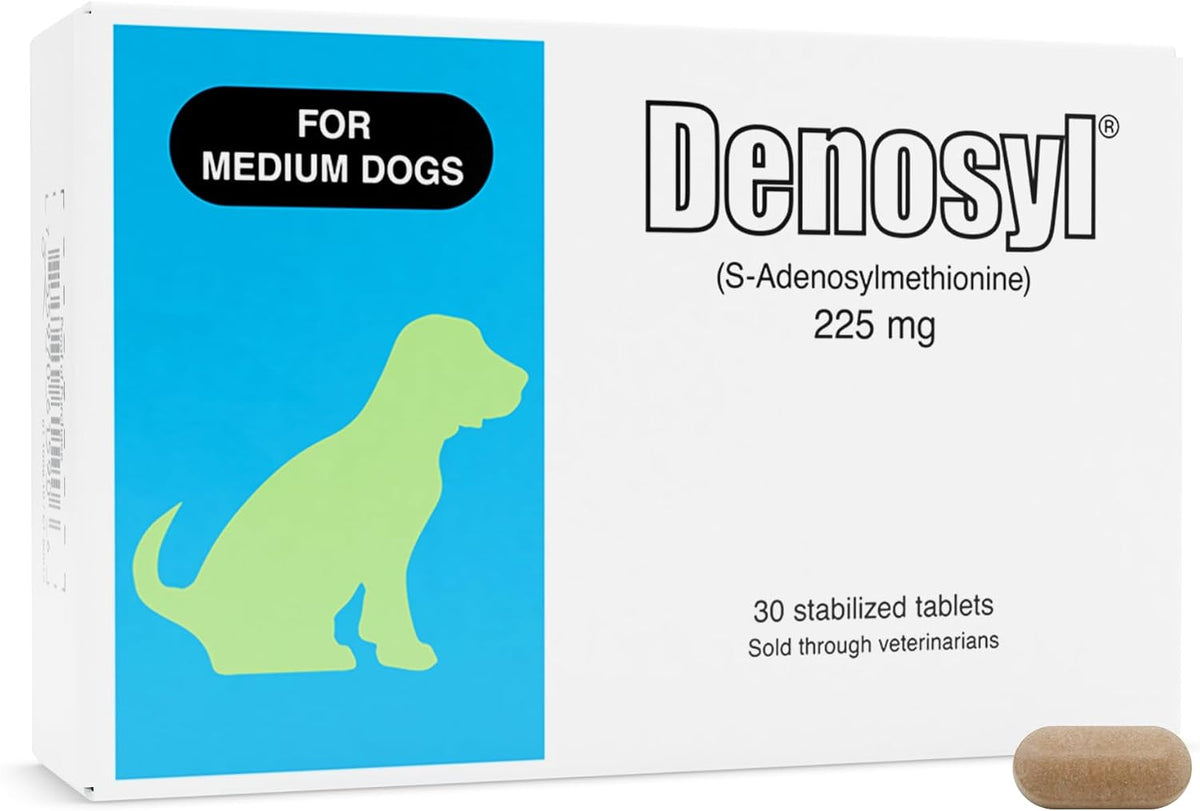 Nutramax Laboratories Denosyl for Dogs – Liver and Brain Health Supplement with S-adenosylmethionine (SAMe), 30 Count - görsel 1