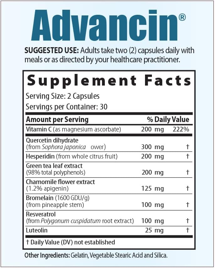 Advancin Inflammatory Response Support Formula (30 Day Supply) - görsel 2