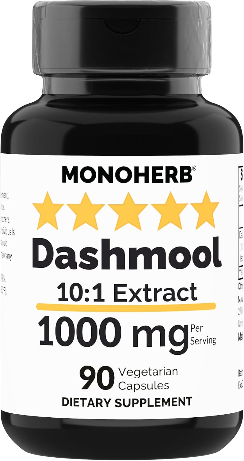 MONOHERB Dashmool 10:1 Extract - 1000 mg per Serving, 90 Capsules - görsel 1