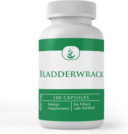PURE ORIGINAL INGREDIENTS Bladderwrack Food Supplement (100 Capsules)