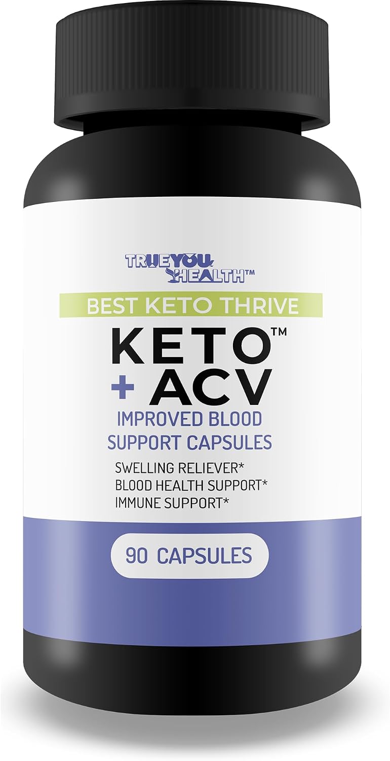 Best Keto Thrive Keto + ACV Improved Blood Support Capsules - görsel 1