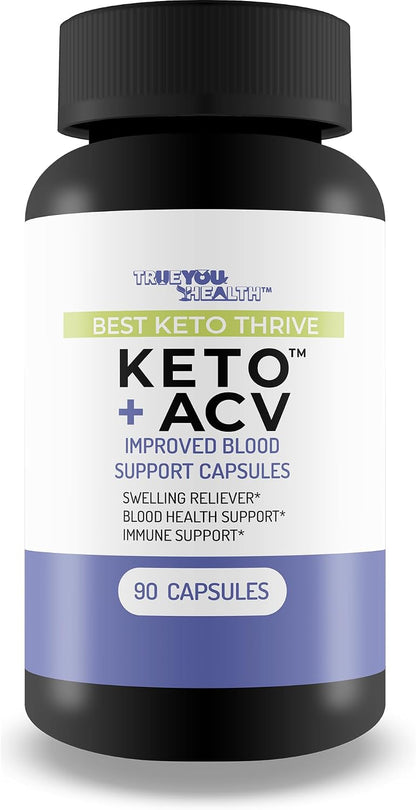 Best Keto Thrive Keto + ACV Improved Blood Support Capsules