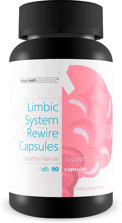 Limbic System Rewire Capsules – Our Best Mood Support Supplement with Vitamin D3 5000 IU