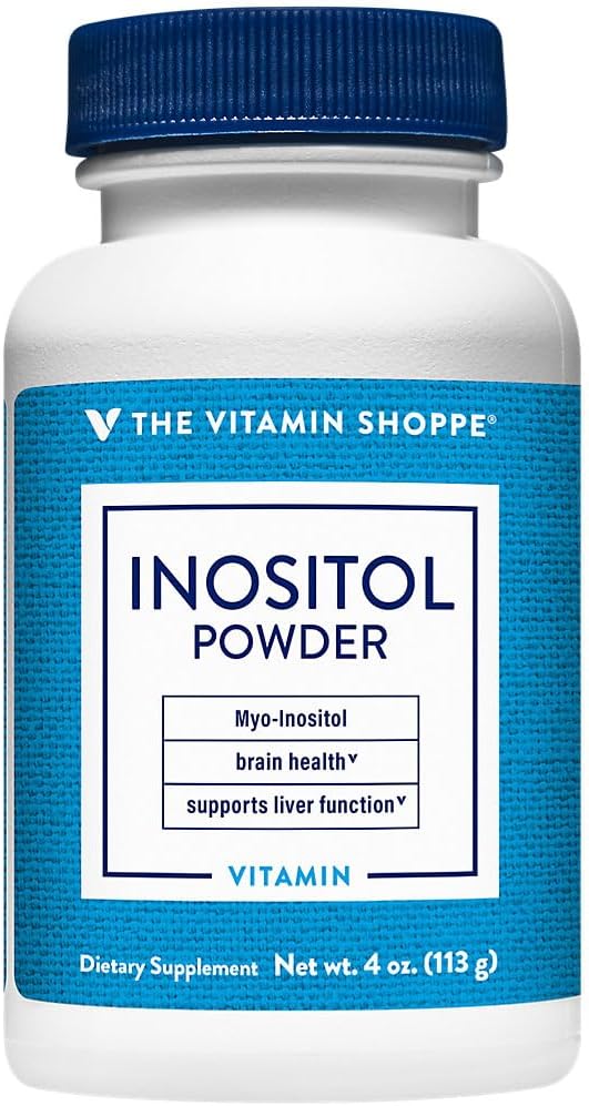 The Vitamin Shoppe Inositol Powder - Pure – Supports cognitive health: Inositol helps maintain healthy – Image 1
