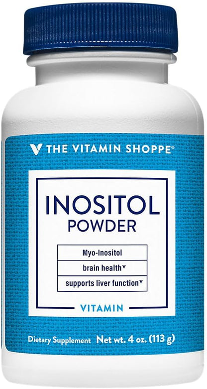 The Vitamin Shoppe Inositol Powder - Pure – Supports cognitive health: Inositol helps maintain healthy – Image 1