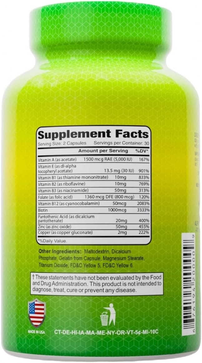 ALFA VITAMINS Hair, Skin & Nails Supplement - görsel 2