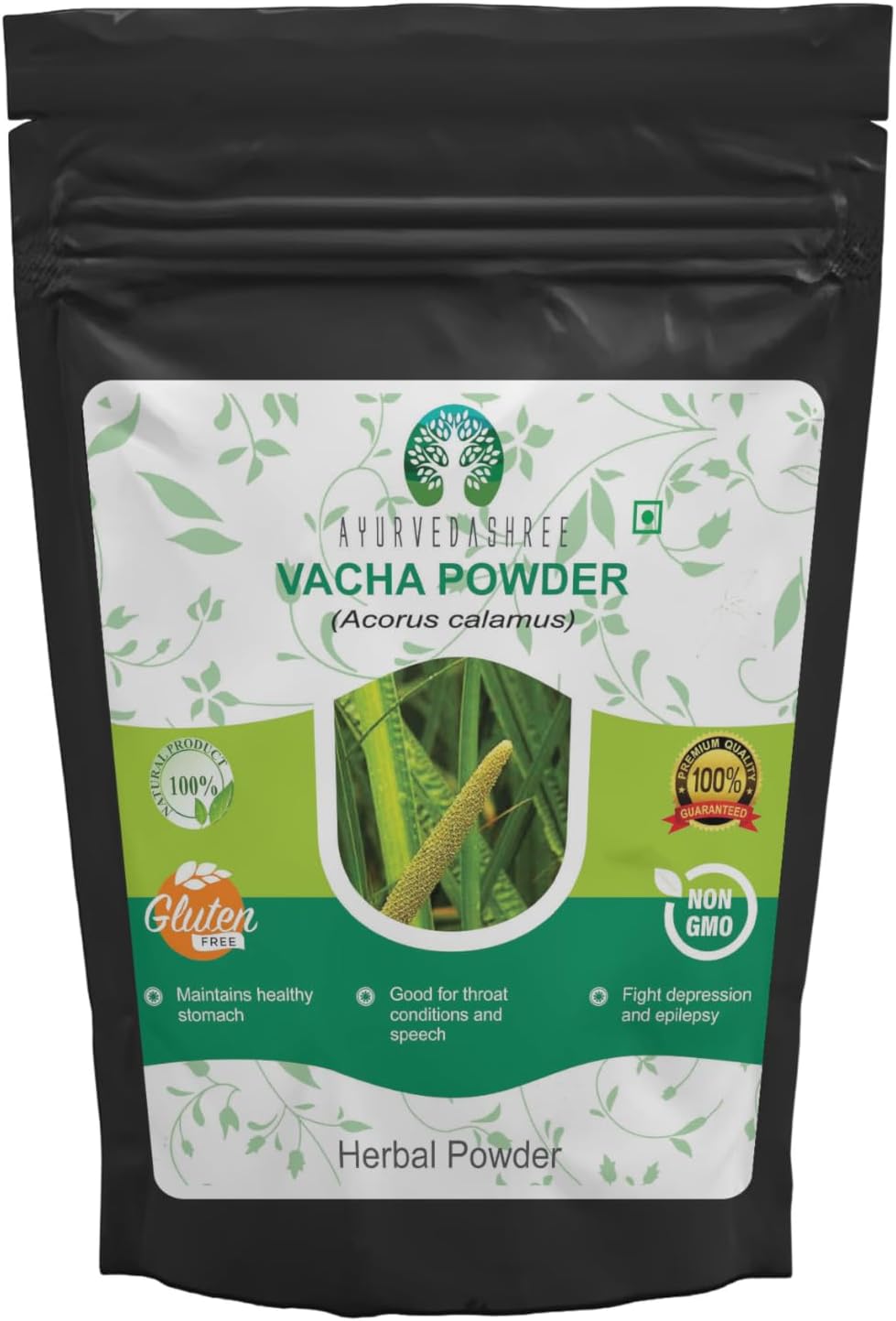 Calamus Powder 100g | Vacha Powder | Acorus Calamus | Highly Aromatic Herb | Acorus Calamus Root Powder | Vasambu - görsel 1