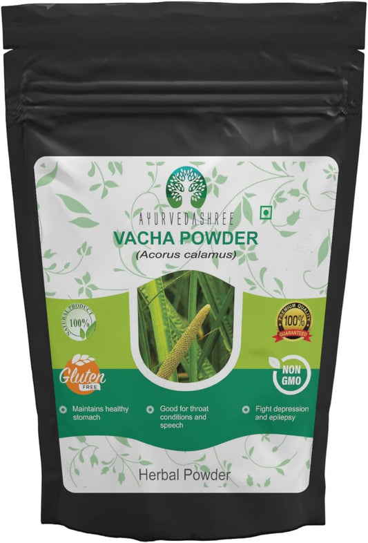 Calamus Powder 100g | Vacha Powder | Acorus Calamus | Highly Aromatic Herb | Acorus Calamus Root Powder | Vasambu