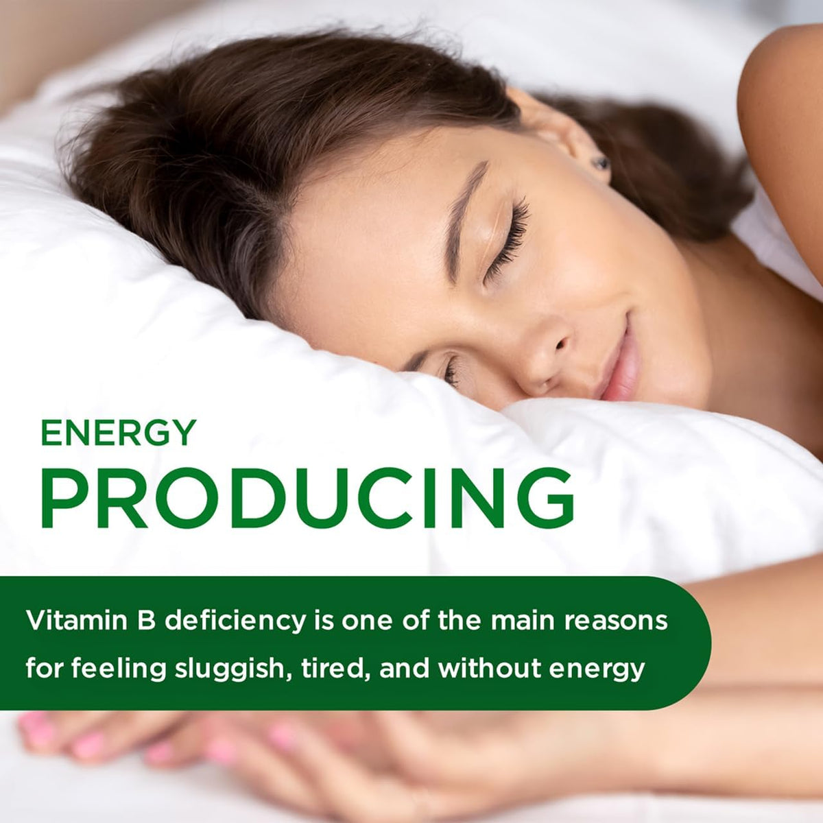 EMERALD LABS B-Healthy - Vegan Vitamin B Complex with Methylated Folic Acid - 60 Vegetable Capsules - görsel 3