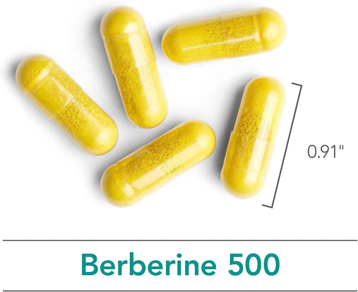 Nutricology Berberine 500mg – Metabolic Support Food Supplement, 90 Vegetarian Capsules - görsel 4
