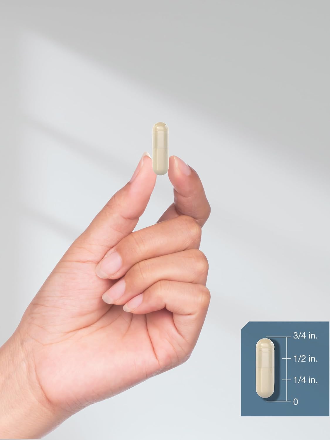 Horbäach Methyl Folate 400 μg | 150 Vegan Capsules | Non-GMO, Gluten-free | Food Supplement - görsel 8