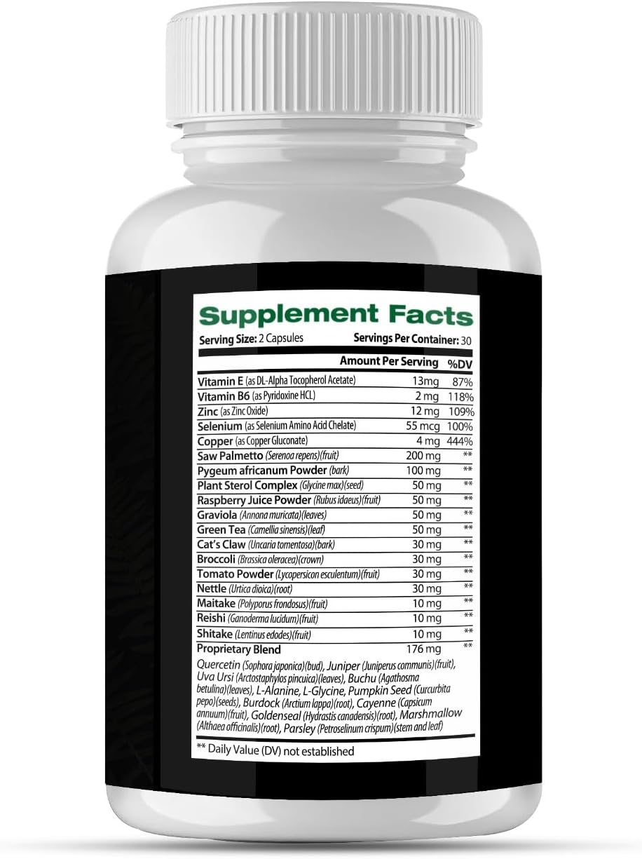 Proto Flow New Advanced Formula Supplement - 1 Pack, 30-Day Supply - görsel 2