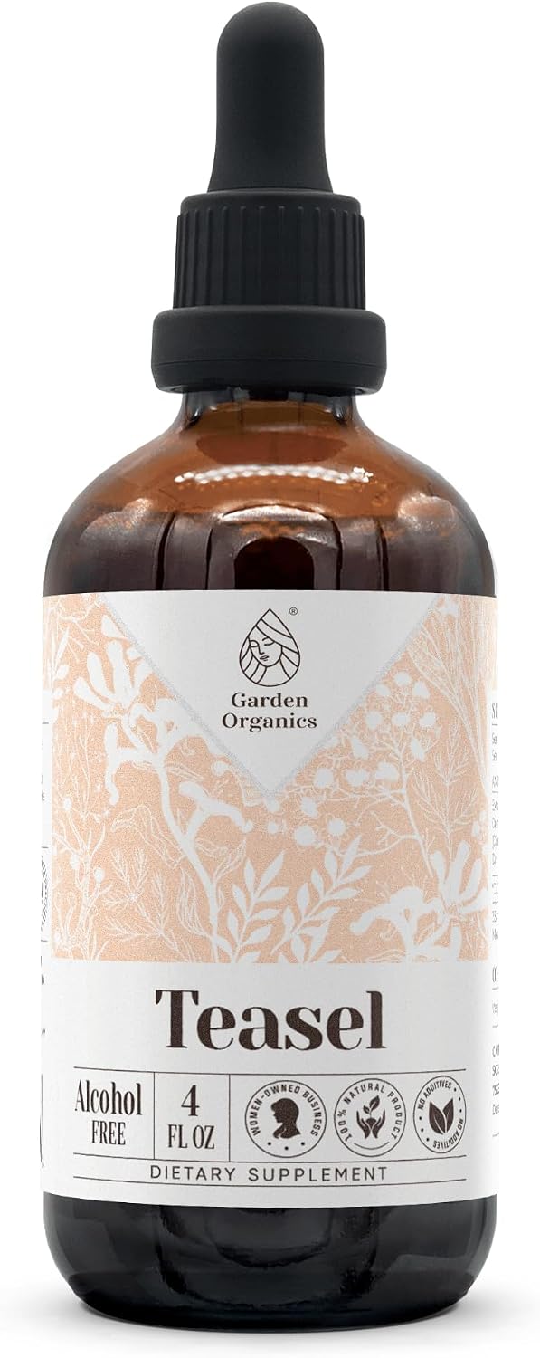Teasel Alcohol-Free Natural Tincture Extract, Liquid Drops, 120 ml - görsel 1