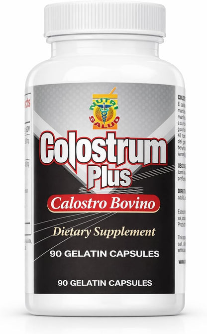 Bovine Colostrum Capsules for Immunity and Vitality