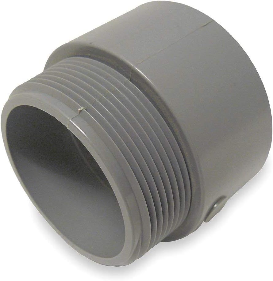 3 Inch PVC Male Adapter Conduit Fitting - görsel 1