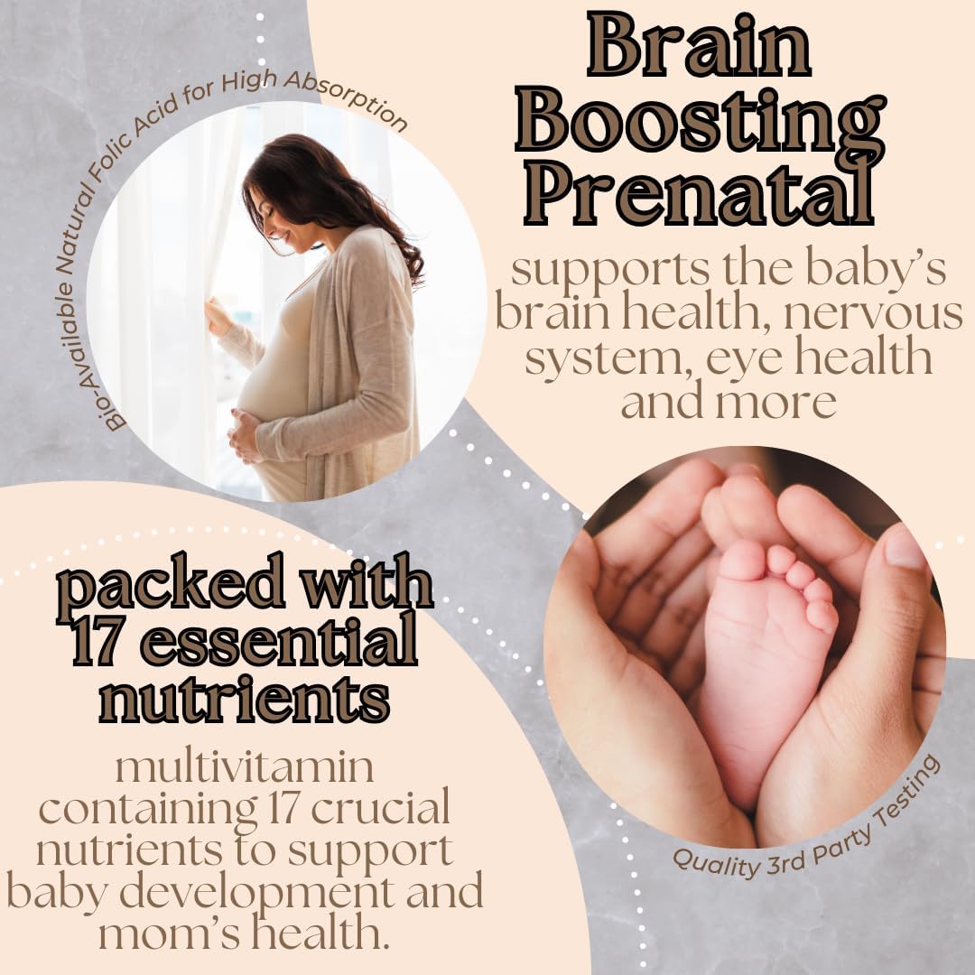 Research Labs Prenatal Vitamins: Methylated Folate, DHA & 17 Nutrients - görsel 3