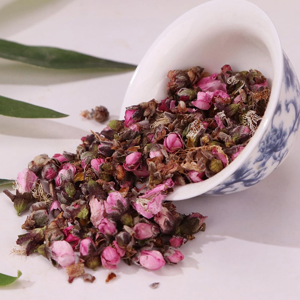 GEZHEN Dried Peach Blossoms Taohuacha (250g) - görsel 3