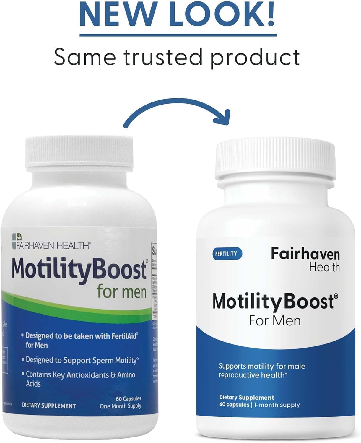 Fairhaven Health MotilityBoost for Men – Male Fertility Supplement with L-Carnitine, CoQ10 and B Vitamins (60 Capsules) - görsel 8