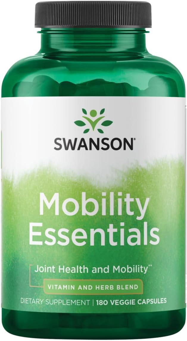 Swanson Mobility Essentials 180 Veg Caps 2 Pack - görsel 3