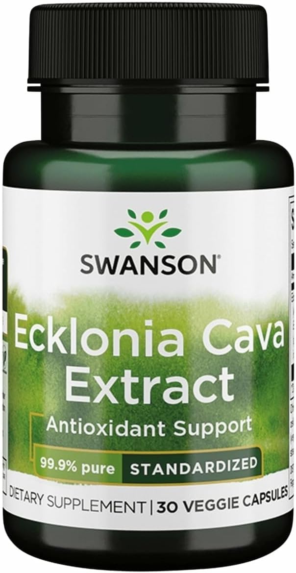 Swanson Ecklonia Cava Extract - Standardised 30 Veg Caps (2 Pack) - görsel 8