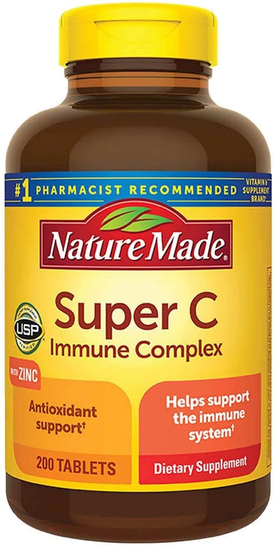 Nature Made Super C Immune Complex, 200 Tablets - görsel 1