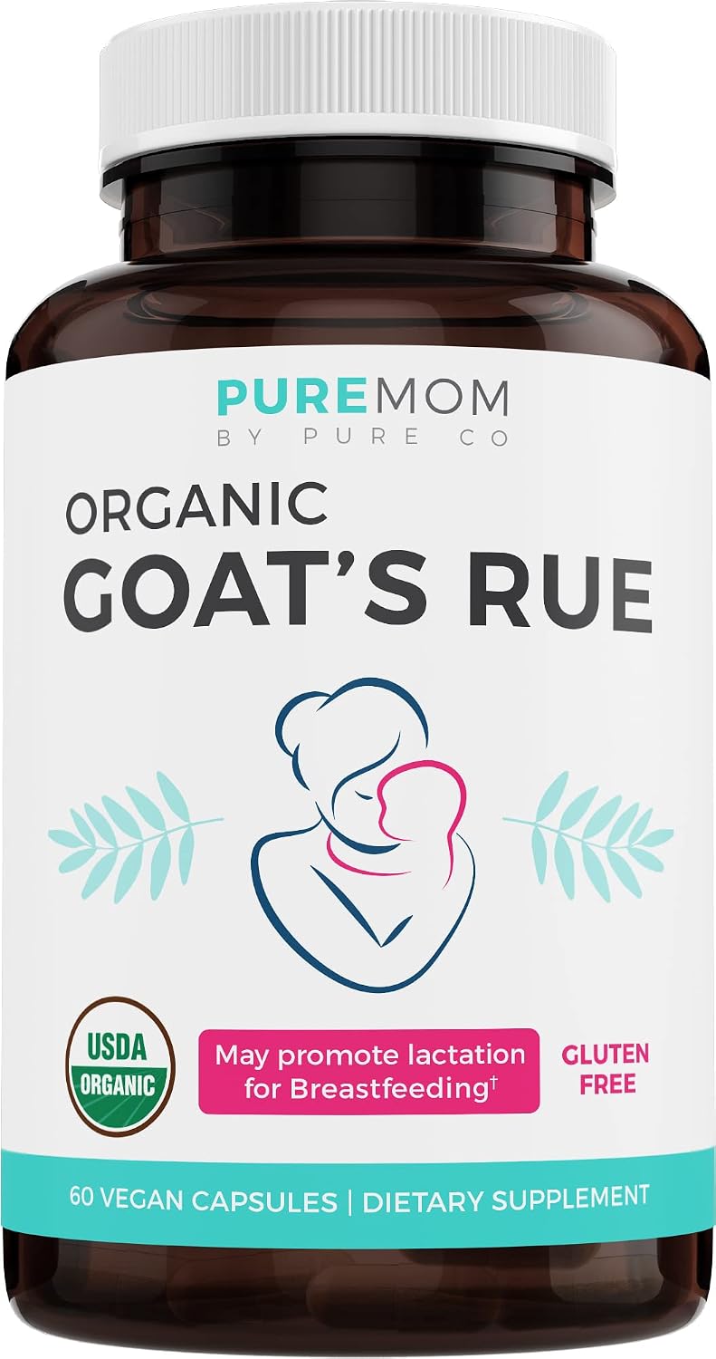 USDA Organic Goat's Rue - Lactation Support Supplement - 60 Vegan Capsules - görsel 1