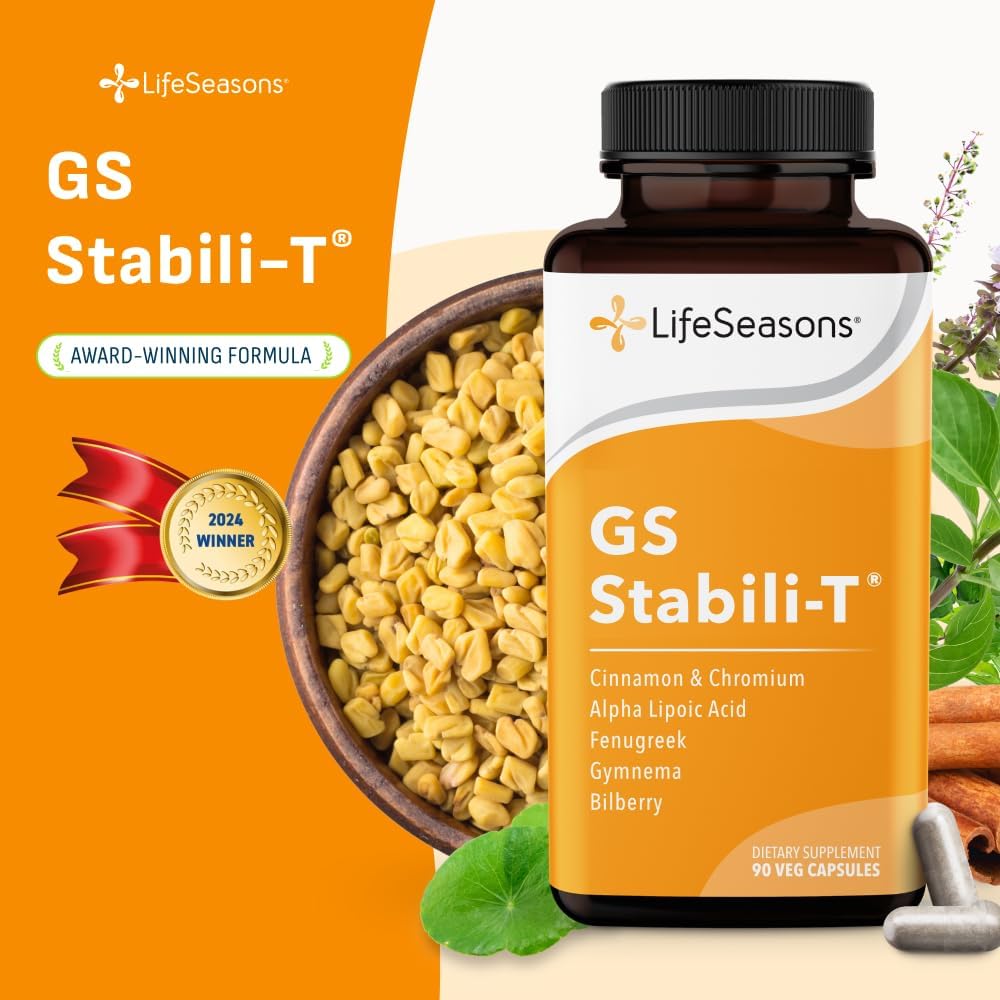 LifeSeasons GS Stabili-T – Blood Sugar Support Food Supplement - görsel 6