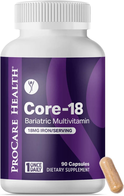 ProCare Health Bariatric Multivitamin with Iron, 18 mg, 30 Capsules