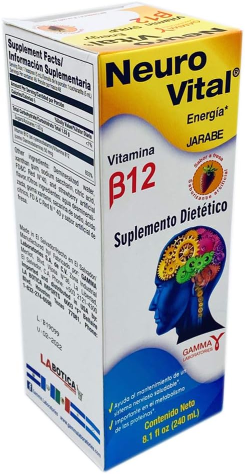 Neuro Vital B12 Energy Syrup - görsel 3