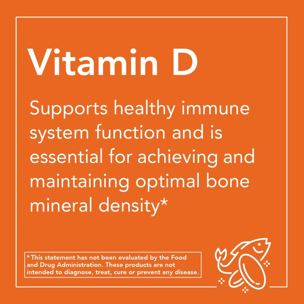 NOW Foods Vitamin D-3 & K-2, 120 Vegetable Capsules (2-Pack) - görsel 6